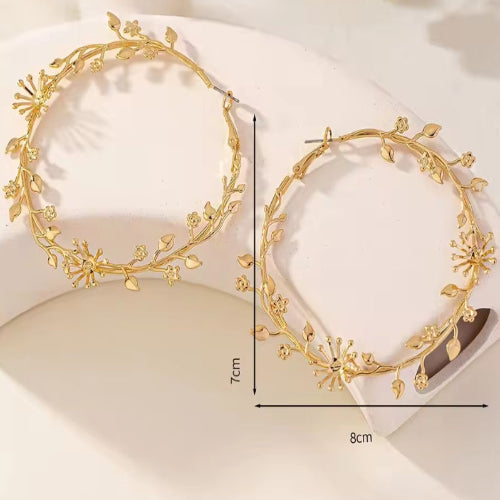 Exaggerated Hoop Earrings