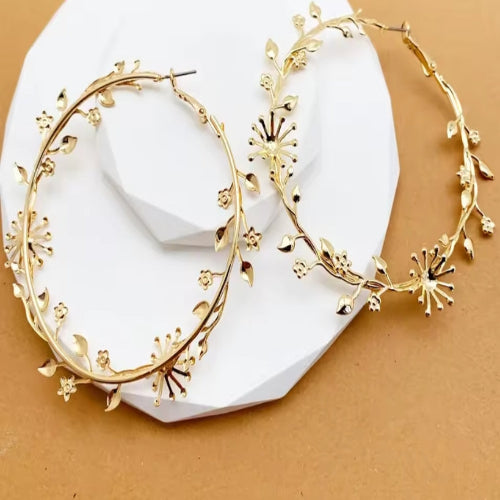 Exaggerated Hoop Earrings