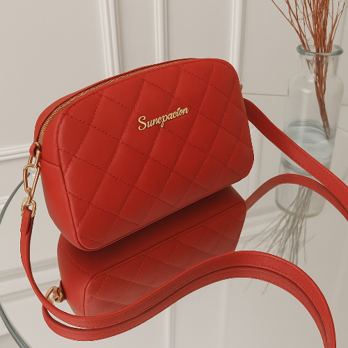 Bag For Women Trend Lingge Embroidery Camera Female Shoulder Bag Fashion Chain Ladies Crossbody Bags